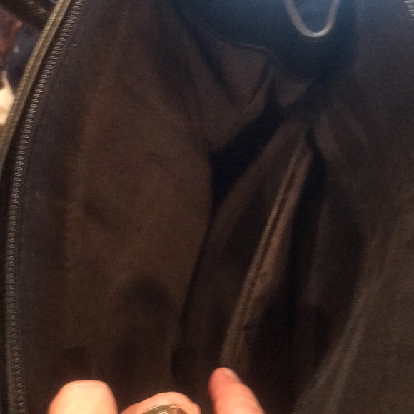 BLACK & GRAY SHOULDER BAG - Picture 8 of 11